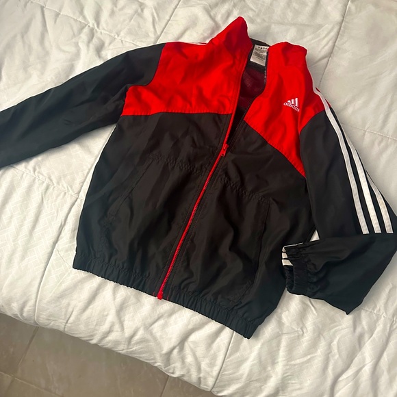 Adidas kids windbreaker jacket - Picture 1 of 3